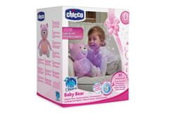 Chicco Teddy maci kivetítővel és zenével Baby Bear First Dreams rózsaszín 0m+