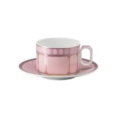 Rosenthal ROSENTHAL SWAROVSKI SIGNUM ROSE Teáscsésze és csészealj