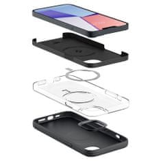 Spigen SPIGEN SILICONE FIT MAG MAGSAFE IPHONE 14 PLUS FEKETE