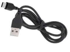 L-BRNO Duális USB + TYPE C autós töltő Fekete