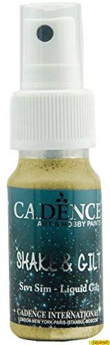 Cadence textil spray festék 25 ml, csillogó arany