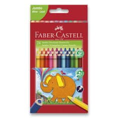 Faber-Castell Extra Jumbo zsírkréták 24 színben