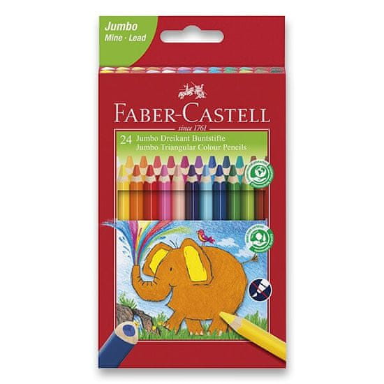 Faber-Castell Extra Jumbo zsírkréták 24 színben