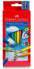 Faber-Castell Faber - Castell háromszögletes zsírkréták Junior - közepes 20 db