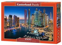 Castorland Puzzle Felhőkarcolók Dubaiban 1500 darab