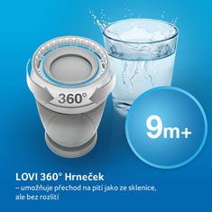 LOVI Bögre 360 I love 250 ml 9m+