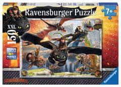 Ravensburger Puzzle Hogyan neveld a sárkányodat: a jó sárkányok XXL 150 darabos puzzle