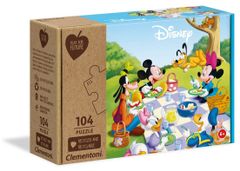 Clementoni Play For Future Puzzle Mickey Mouse: Piknik 104 darab