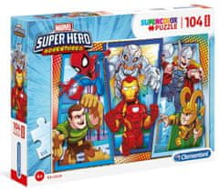Clementoni Puzzle Marvel Super Hero Adventures MAXI 104 darab 104 darab