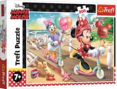 Trefl puzzle Minnie - A tengerparton / 200 darab