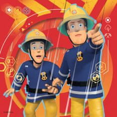 Ravensburger Puzzle Fireman Sam 3in1 (25,36,49 darab)