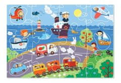 DoDo képválogató puzzle Transport 18 darab