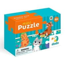 DoDo Puzzle Mini Crazy Cats 35 darab