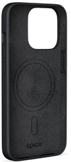 EPICO Szilikon tok iPhone 14-hez MagSafe rögzítés támogatásával - fekete, 69210101300001