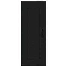 Greatstore fekete szerelt fa függőszekrény 35 x 34 x 90 cm