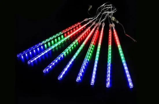 CoolCeny LED világító jégcsapok – 4 szín – 50 cm - Többszínű