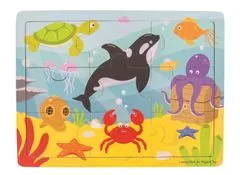 Bigjigs Toys fa puzzle Sea World