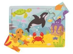 Bigjigs Toys fa puzzle Sea World