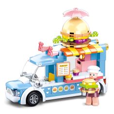 Sluban Girls Dream M38-B0993B Mobil hamburger bolt