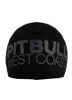 PitBull West Coast - TNM téli sapka - fekete/fakete