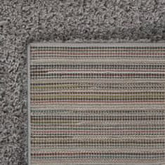 Greatstore szürke hosszú szálú bozontos szőnyeg 140x200 cm