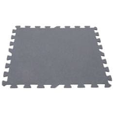 Intex 8 db összekapcsolható párnázott padlóvédő 50x50x0,5 cm 1,9 m² 92557