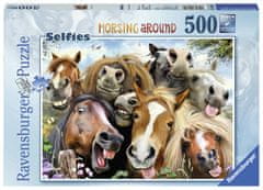 Ravensburger Horse Selfie Puzzle 500 darabos puzzle