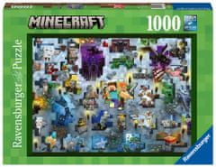 Ravensburger puzzle kihívás - Minecraft 1000 darab