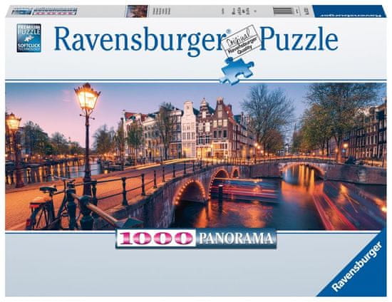 Ravensburger Puzzle - Amszterdam 1000 darab Panorama