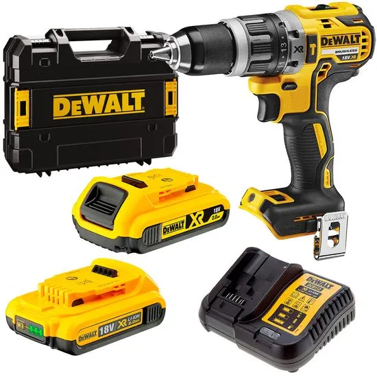 DeWalt Csavarhúzó 18V Impact 70Nm 2x2Ah BRUSH TSTAK