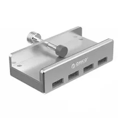 Northix USB hub csavaros rögzítéssel és 4 porttal 