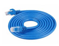 Northix 200 cm Cat5e 1000 Mbps Ethernet / hálózati kábel - kék 