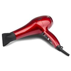 G3 Ferrari Asciugacapelli Professionale diffusore 2100 Watt "TEXT, Asciugacapelli Professionale diffusore 2100 Watt "TEXTA STAR" ROSSO