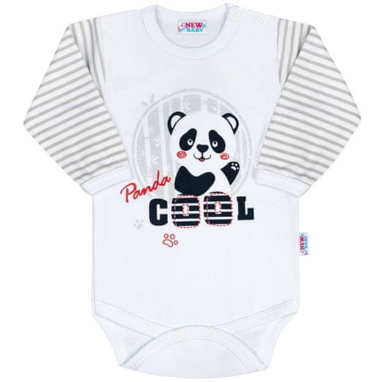 NEW BABY Baba hosszú ujjú body Panda