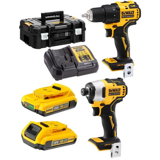 DeWalt Fúró/csavarhúzó. DCD708 18V + DCF809 csavarhúzó