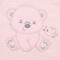 NEW BABY Baba együttes Sweet Bear rózsaszín 62 (3-6 h) Rózsaszín