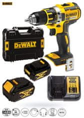 DeWalt Csavarhúzó 18V 60Nm 2x4Ah BRUSHLESS TSTAK DCD790M2