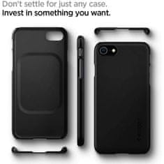 Spigen SPIGEN THIN FIT IPHONE 7/8 / SE 2020/2022 FEKETE