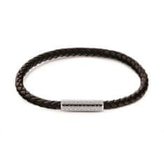 Calvin Klein Modern bőr karkötő Braided 35000102