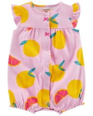 Carter's Nyári Jumpsuit rövid ujjú Lila Lemon lány NB/méret 56