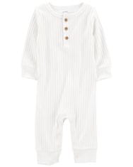 Carter's Jumpsuit lábak nélkül Fehér Henley semleges NB/méret 56