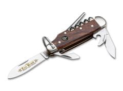 Böker Manufaktur 114051 Camp Knife Classic Gold, 6 részes zsebkés 6,5 cm, vasfa