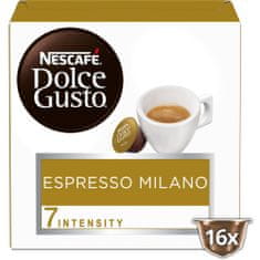 NESCAFÉ Dolce Gusto Espresso Milano – kávé kapszulák – karton, 3x16 db