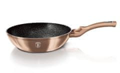 Berlingerhaus Wok márványfelülettel 30 cm Rosegold Metallic Line BH-6171