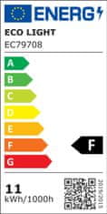 ECOLIGHT LED szalag - SMD 2835 - 5 m - 60 LED/m - 10,8 W/m - 24V - IP20 - semleges fehér