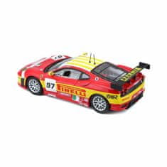 BBurago 1:43 Signature Ferrari F430 GT2 2008 piros