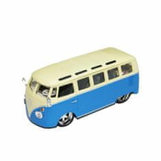 BBurago 1:32 Plusz Volkswagen Van Samba kék-fehér