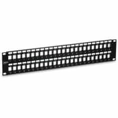 NEW 48 portos UTP Patch Panel 6-os kategória Trendnet TC-KP48