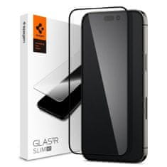 Spigen Glas.Tr Slim Full Cover üvegfólia iPhone 14 Pro Max, fekete