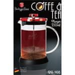 Berlingerhaus Tea és kávéskanna French Press 350 ml Burgundi metál vonal BH-1496